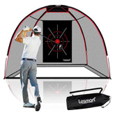 5 Ply-Knotless Upgraded 10' x 7' Golf Hitting Net | Lesmart